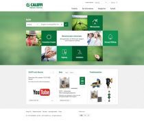 Der neue Internetauftritt der Caleffi Armaturen GmbH  (M?hlheim) 