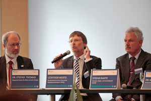  Günther Mertz auf dem Podium der BMWi-Konferenz 