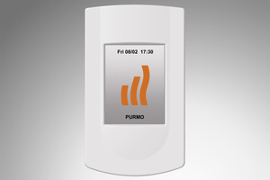  Uhrenthermostat „TempCo Touch“ von Purmo  