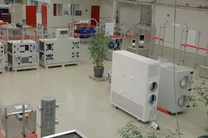  Die Rosenberg Ventilatoren GmbH im baden-württembergischen Künzelsau stellt maßgeschneiderte Lüftungsgeräte her 