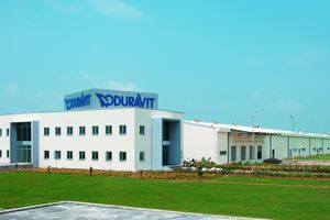  Neu gebaute Duravit-Produktionsstätte in Indien, im Staat Gujarat 
