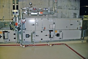 Eine kleinere RLT-Anlage die einen der Nebenbereiche mit Frischluft versorgt 