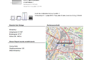  … ebenso wie druckbare PDF-Reports (Vela Solaris) 