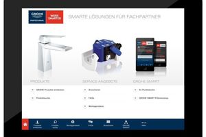  „Grohe Pro“-App für Apple iPad und Android TabletPCs  