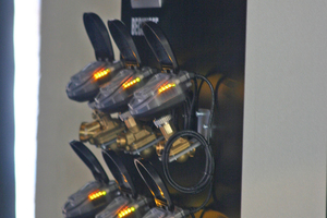  Die digitalen Stellantriebe vom Typ „NovoCon“ zeigen über mehrere LED ihren aktuellen Zustand an. 