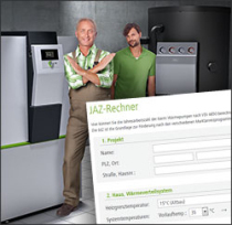 Onlinetool zur JAZ-Ermittlung
