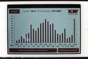  Schallmess-App von Kutzner+Weber 