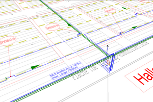  Installationsplan mit Busleitungen in DDS-CAD 