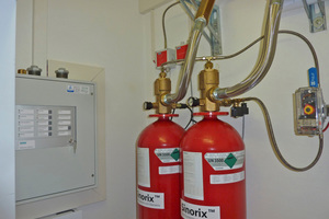  Seit 2006 ist der Serverraum des Krankenhauses mit einer „Sinorix Novec“-Gaslöschanlage von Siemens ausgestattet. 