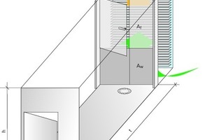  Fassadensegment für Wärmebilanz 