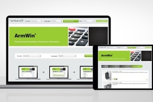  Einfach, schnell und mobil: die „ArmWin“-Software von Armacell  