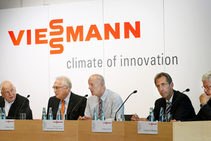  Moderator Jürgen Petermann, Manfred Greis, Prof. Hans Joachim Schellnhuber, Stephan Kohler, Franzjosef Schafhausen 
