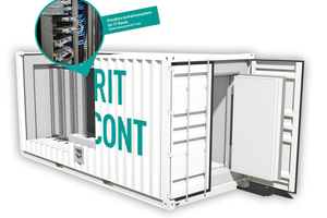  Robust gebauter Container „HSRZ Cont“ der Priorit AG  