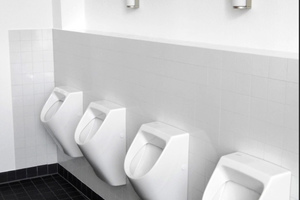  Bei den „Renova Nr. 1 Plan“-Urinalen überzeugte die Entscheider vor allem deren puristische und zeitlose Form, die für eine stimmige, moderne Optik der Sanitärräume sorgt. 