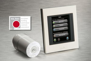  „Living Connect“, der elektronische Thermostat von Danfoss mit funkgesteuerter Zentralregelung, ist eu.bac-zertifiziert 