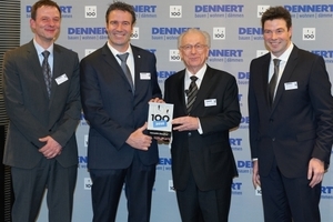  Im Bild (v.l.n.r.): Dirk Denter, Frank Dennert, Prof. Dr. Lothar Späth, Dr. Veit Dennert
  