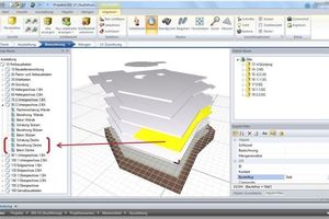  Den Erweiterungsbau eines Hotelgebäudes modellierte der Preisträger mit der 3D-BIM-Software „ArchiCAD“ von Graphisoft und ... 