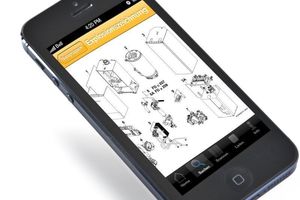  Die App „JunkersScan“ stellt einen mobilen Ersatzkatalog dar 