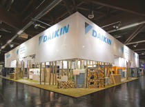 Mit einem nachhaltigen Messestand begeisterte Daikin die Besucher der Chillventa 2010.