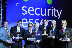  Die Preisträger des zum ersten Mal verliehenen „Security Innovation Award“ 