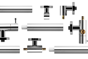  Einfache Montage durch modularen Aufbau bietet das „Aquarail“-System 