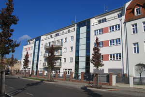  Der Landkreis Oberhavel setzt in seinem neuen Verwaltungsgebäude in Oranienburg auf die dezentrale Lüftungstechnik von Meltem. 