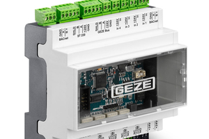  Das BACnet-Schnittstellenmodul „IO 420“ von Geze 