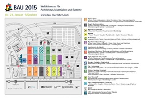  Geländeplan zur BAU 2015 