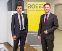 Die Gesch?ftsf?hrer Dr. Franz Grammling (links) und Georg Bl?mel wollen auch in Zukunft die Entwicklung der Rotex-Produkte vorantreiben