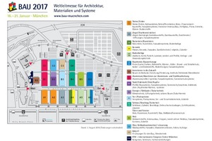  Geländeplan zur BAU 2017 
