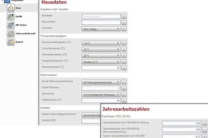  Mit einem Rechentool der WPsoft GbR kann die Jahresarbeitszahl nach der neuen VDI 4650 bestimmt werden. 