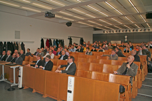  84 Teilnehmer besuchten das Fachsymposium „Erneuerbare Energien in der Gebäudetechnik“ in der HTW Dresden  