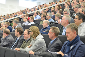  Zum Sanitärtechnischen Symposium der FH Münster im Februar 2016 kamen mehr als 400 Besucher.  