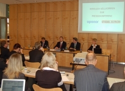  Bekanntgabe der strategischen Zusammenarbeit im Rahmen einer Pressekonferenz auf der Fachmesse SHKG in Leipzig 