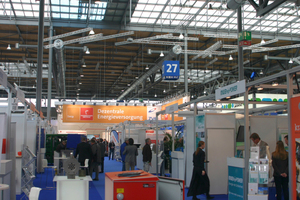  Der Messebereich Dezentrale Energiesysteme auf der Energy im Rahmen der Hannover Messe 