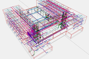  Gebäudemodell am Beispiel des Forschungszentrum für Intelligente Technische Systeme in Paderborn 