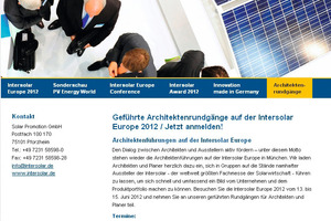  Messerundgänge Intersolar 2012 