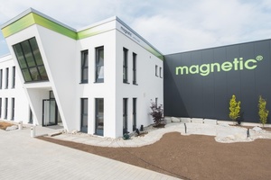  Das neue Firmengebäude in Untermünkheim ist sichtbarer Ausdruck der überaus positiven Entwicklung, die das Unternehmen magnetic in den vergangenen 20 Jahren genommen hat.  