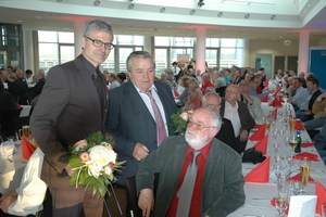  Zum Absolvententreffen 2014 auf der Erfurter Messe waren auch Absolventen des Jahres 1960 geladen. 