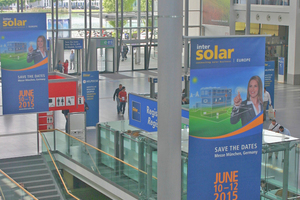  Intersolar Europe und ees Europe bilden eine gemeinsame Fachmesse, eine Kombination, bei der es um die Erzeugung und Speicherung von Energie aus solarer Nutzung geht. 