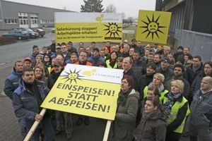  Protest bei Centrosolar in Paderborn 