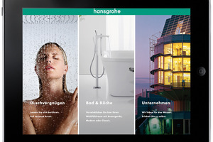  Katalog-App von Hansgrohe 