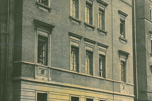  Der erste Firmensitz ab 1887 in der Blumenstraße 8 in Stuttgart 