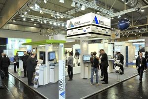  In Halle 1 wird der IT-Gemeinschaftsstand des  BVBS – Bundesverband Bausoftware e.V. aufgebaut 