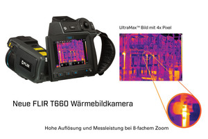  Die Kameras der T-Serie von Flir verfügen über die Bildverarbeitungsfunktion „UltraMax“.  