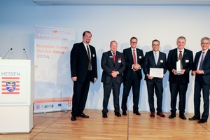  Cofely wuerd in der Kategorie „Best Energy Service Provider“ mit dem European Energy Service Award (EESA) 2014 für ein Contracting-Projekt bei der Bundespolizei in St. Augustin ausgezeichnet. 