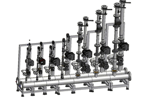  Heizkreismodul „MEC HSM HKM-G“ mit sieben Leistungsgrößen DN25 bis DN100  